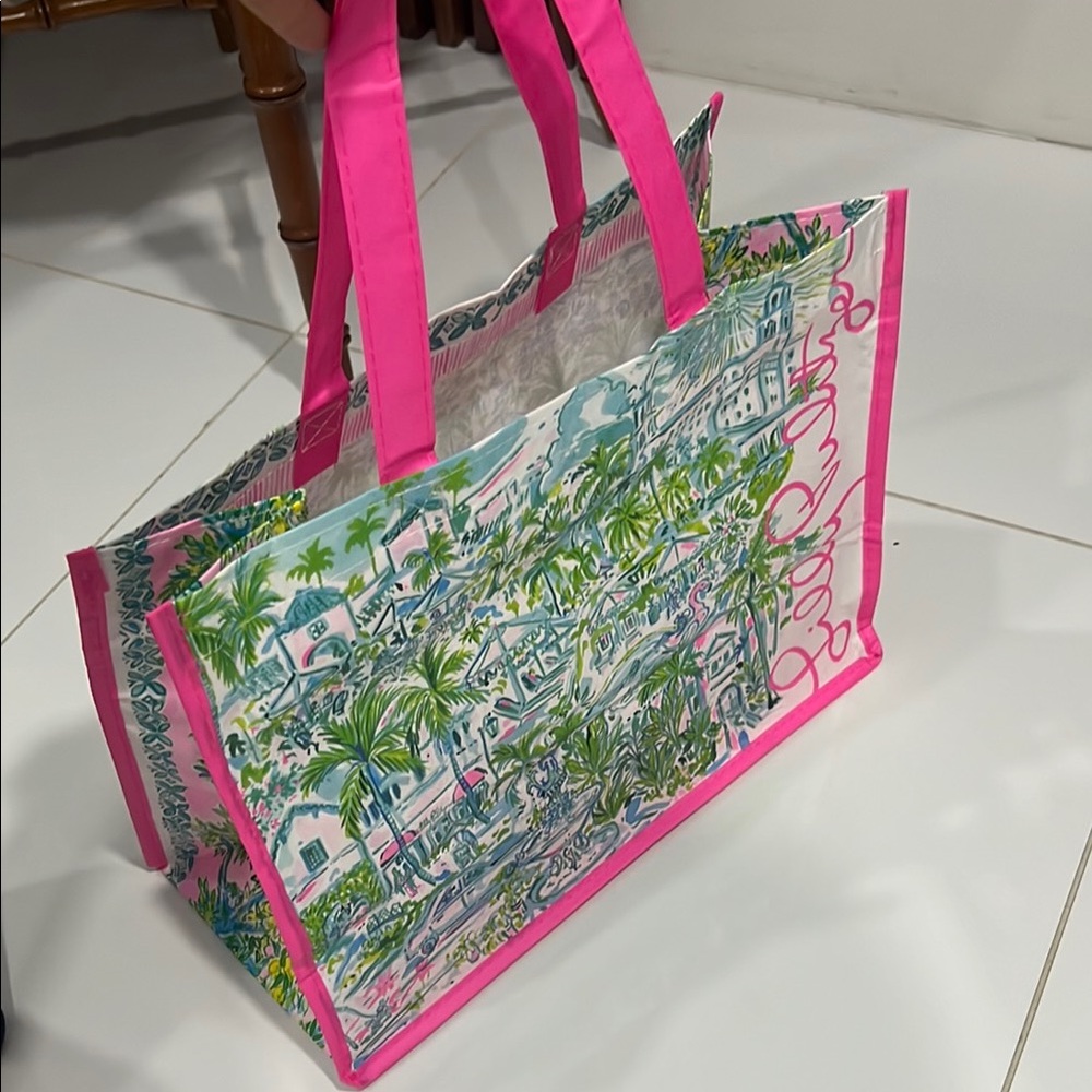 Tropical Pink Tote Bag